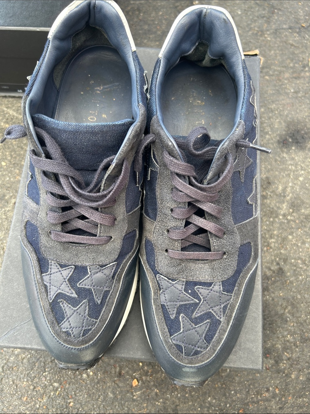 RON TOMSON  navy shoes